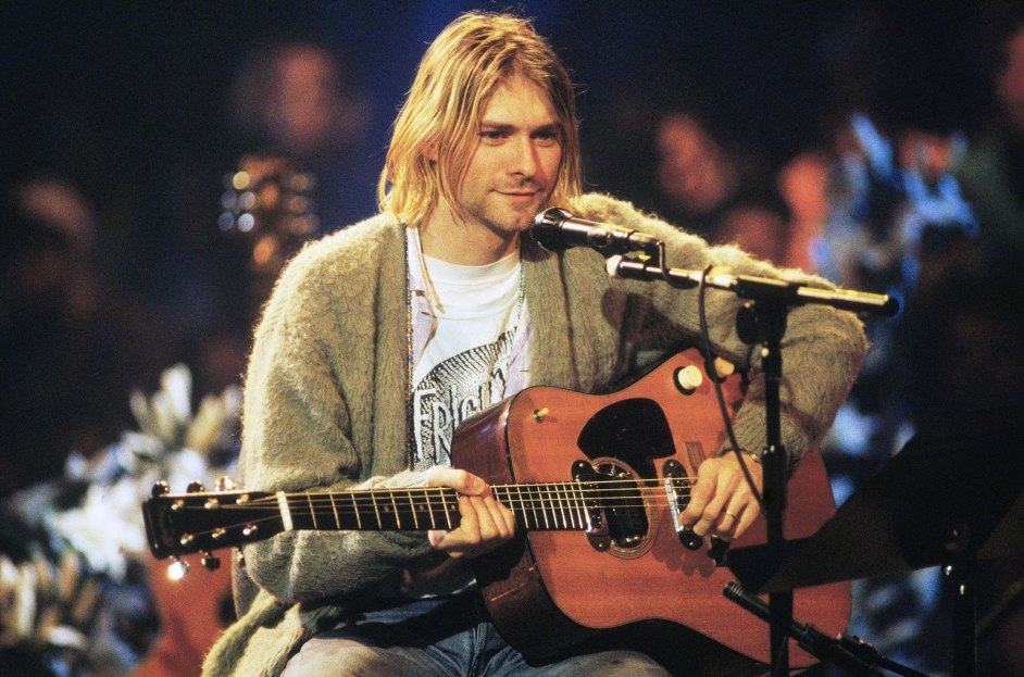 Kurt Cobain at MTV unplugged