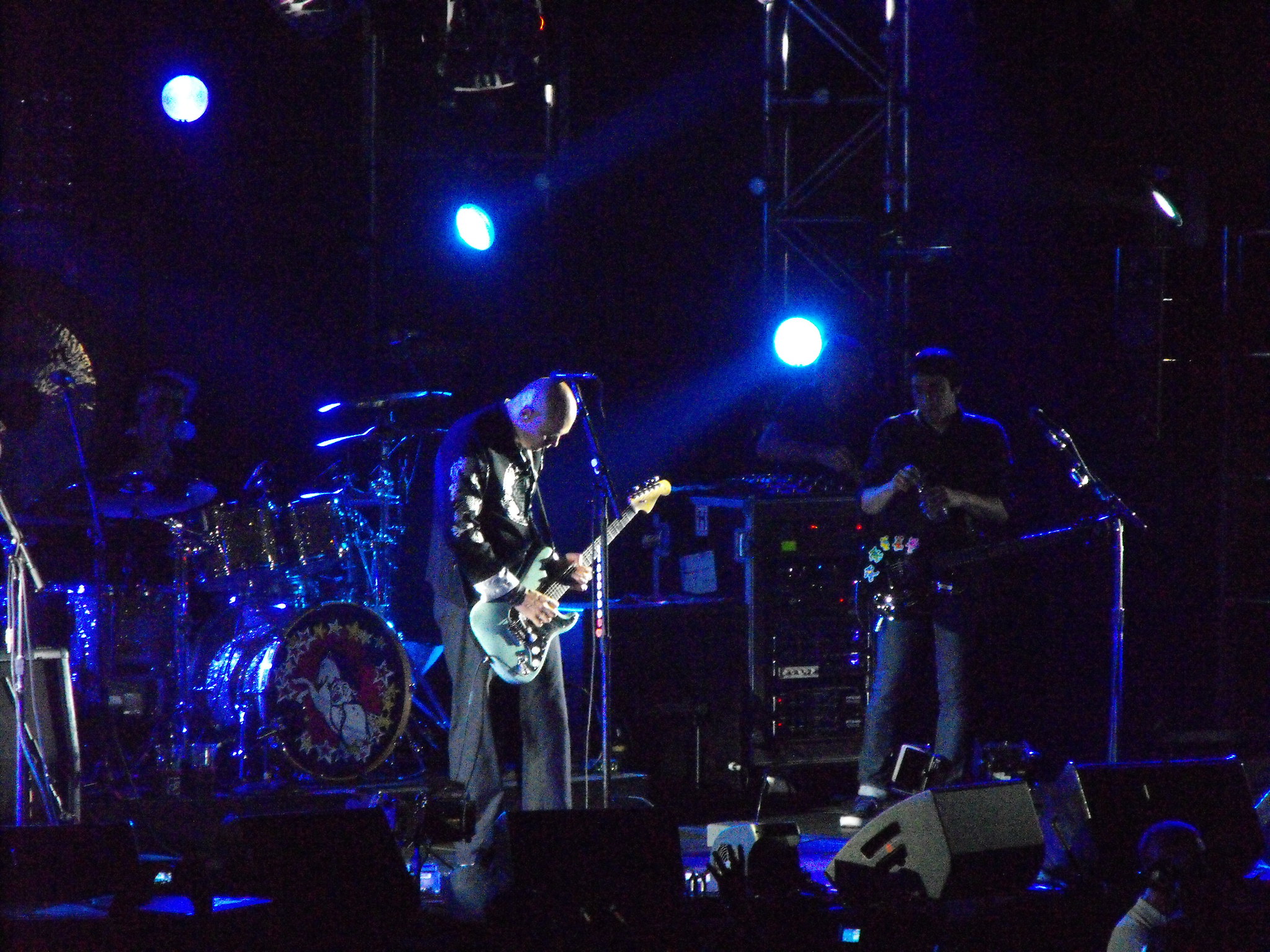 The Smashing Pumpkins performing live