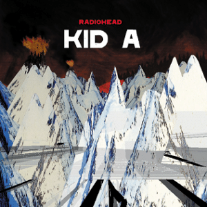"Kid A" album cover