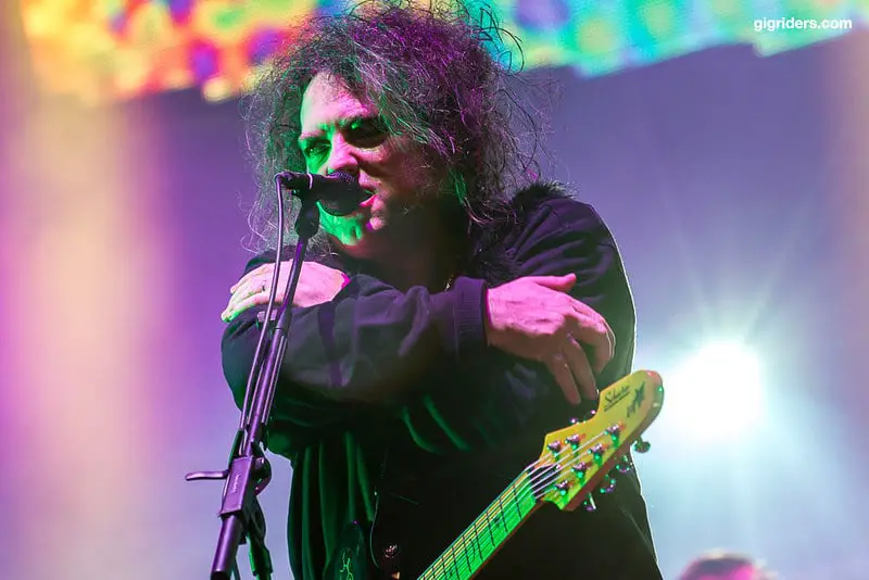 Robert Smith of The Cure one of The Smashing Pumpkins influences. (Credit: Facundo Gaisler)